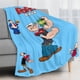 thumbnail image 4 of El Show de Quick Draw McGraw anti-pilling, suave, ligera, esponjosa y acogedora de lujo para hogar y cocina – Perfecta para niños y adultos,120X180cm, 4 of 6