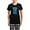 With Checker Pant, variant on CafePress - Feb 29Th A Birthday Pajamas - Women's Short Sleeve Print T-Shirt and Pants Dark Cotton Pajama Set