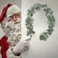 thumbnail image 2 of MXTPOV 6.56 FT Artificial Christmas Garland, Green Garland for Xmas Tree, Garlands for Decoration Christmas Fireplace Party Wedding, Home Decor, 2 of 6