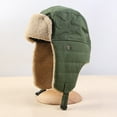 thumbnail image 5 of SPRING PARK Men Women Winter Trooper Trapper Hat Snow Ski Cycling Motorcycle Ear Flap Cap, 5 of 7