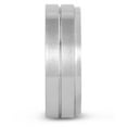thumbnail image 4 of SuperJeweler 8 MM Brushed Finish Men's Titanium Ring Wedding Band for Men, 4 of 6