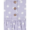thumbnail image 6 of Modern Moments by Gerber Toddler Girl Short Sleeve Gauze Dress, (12M - 5T), 6 of 9