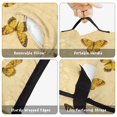 thumbnail image 6 of Beige Butterfly Pattern Teens Toddler Nap Mat with Pillow, Sleeping Mat Bag for Preschool Daycare 60"x20", 6 of 6