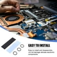thumbnail image 5 of LABSERRON 1Pack M2 Ssd Heat Sink Copper with Graphene Coating for Tech Enthusiasts Heat Dissipation, 5 of 8