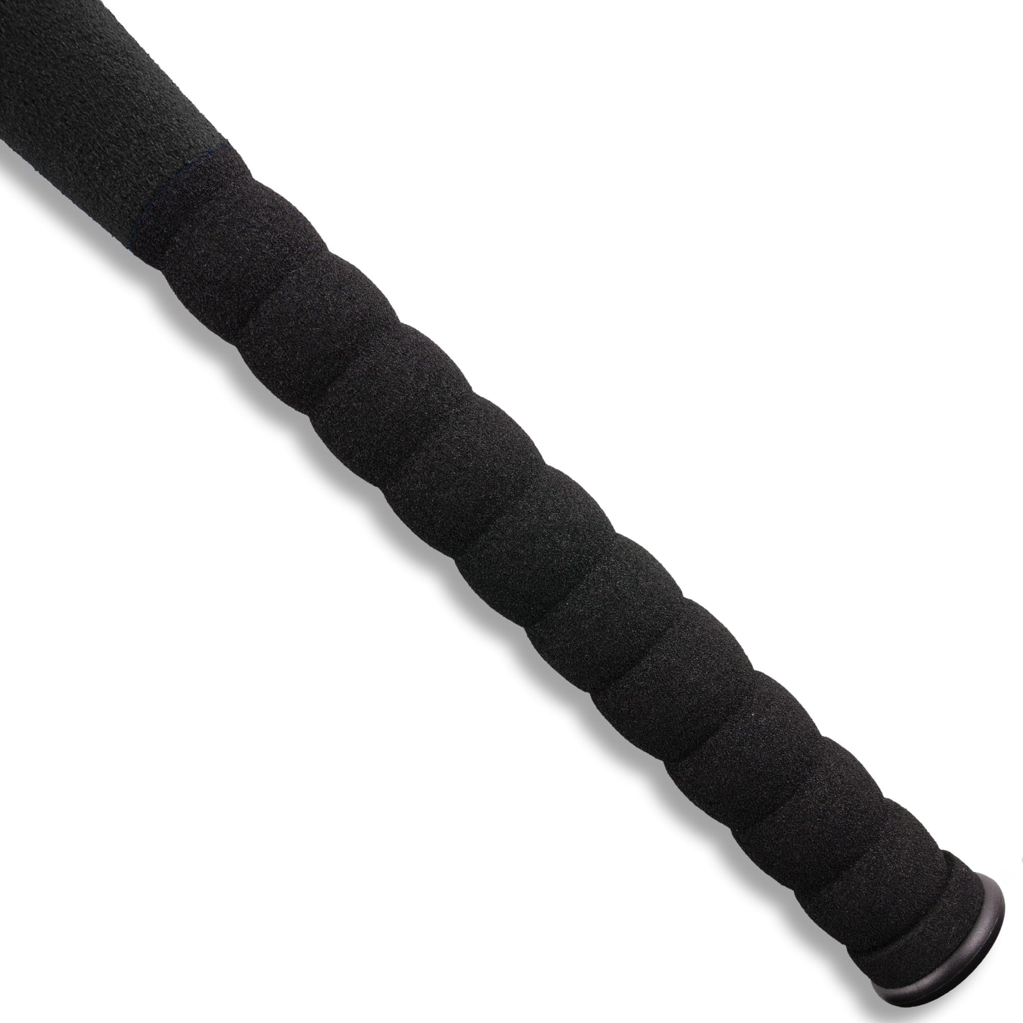 Cannon Sports Foam Baseball Softball Bat - 29-Inch Padded Training Bat with Strong Poly-Core – Soft Foam Practice Bat (Black, 1 Bat)