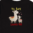 thumbnail image 4 of Inktastic My Aunt Loves Me Llama Boys or Girls Long Sleeve Toddler T-Shirt, 4 of 5