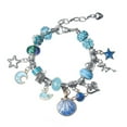 thumbnail image 3 of DIY Bracelet Making Kit Rich Accessories Handcraft Retro Jewelry Making Kit Crafts For Kids Blue, 3 of 8