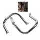 thumbnail image 4 of Barra protectora de motor para carretera para XVS650 V- 650 98-12 cromada. Cromo Cola Barra de protección del motor, 4 of 8