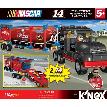 K'Nex NASCAR 14 Office Depot Transporter Building Set
