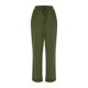 thumbnail image 4 of Pantalones estampados de cintura alta y pierna ancha para mujer: pantalones elásticos con cordón y bolsillos, tejido de spandex, pantalones largos informales y modernos, 4 of 5