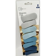 Mainstays 8-Piece Magnetic Plastic Bag Clips Set, Multicolor
