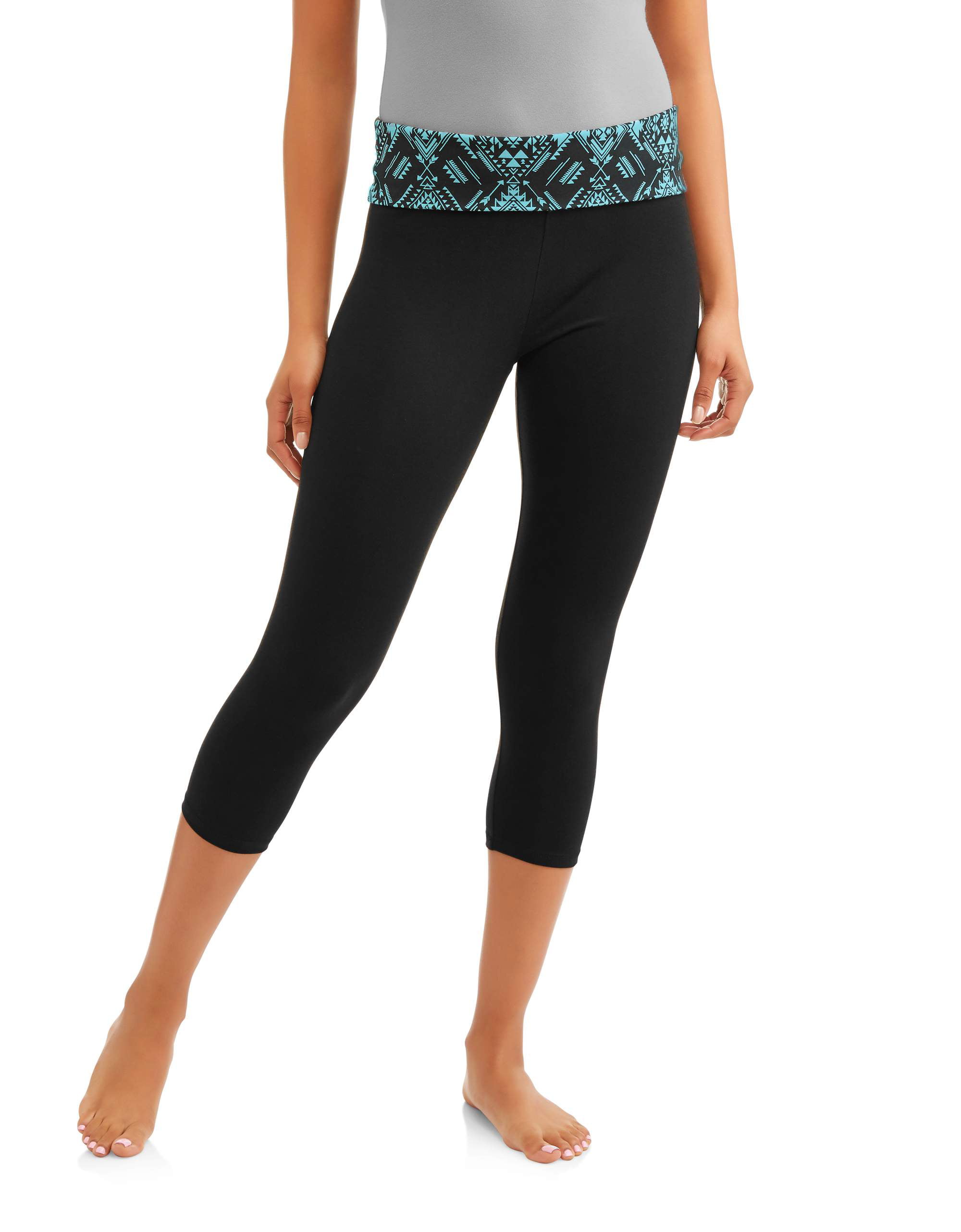 No Boundaries - Juniors' Essential Skinny Capri Yoga Pants - Walmart ...