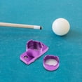 thumbnail image 1 of Billiards Pool Cue Chalk Holder Round Shape Billiard Pool Chalk Cup Holders shamjiam Porta tiza de bolsillo, 1 of 8