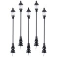 thumbnail image 3 of 5pcs Simulated Mini Yard Lights Model Light Model Sand Table Lamp Decorations, 3 of 7
