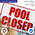 thumbnail image 5 of Pool Closed Sign, Pool Sign,, 5 of 5