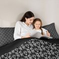 thumbnail image 5 of Feelyou Boho Mandala Damask Full Size Comforter Sets, Sheep Skeleton Bedding Sets, 3pcs, 5 of 8