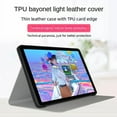 thumbnail image 3 of Slim PU Leather Cover with Soft TPU Back Shell For Teclast T60 Case 12" Tablet PC Flip Book Funda Smart Auto Sleep/Wake-up Gray Teclast T60 12 inch, 3 of 6