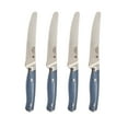thumbnail image 2 of Sensei Blue Damascus Steel 5.5" Steak Knife - 4 count box, 2 of 10