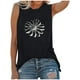 thumbnail image 1 of Tops Para Mujer Elegante Blusa Casual Moda Causal Rounk Cuello Estampado Camiseta Sin Mangas Tanque Odeerbi ODB160938, 1 of 3