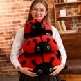thumbnail image 6 of WYZCTTD Cute Plush Toy Soft Ladybug Ladybird Insect Hold Doll Pillow, Sofa Bed Decorations, Holiday Decorations (Red,15.7 inch), 6 of 6