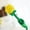 E006- Yellow, variant on Plush Toy Orange Rose, 12 in Single Hobby, Flower Plush, Flower Decorations, Mother’S Day, Decor, Mom, 1 Pc
