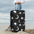 thumbnail image 4 of Wukai Crescent and Stars Elastic Luggage Cover: Personalized Protection for Your Suitcase - Fits 19~29-inch, Washable & Durable Travel Companion-X-Large, 4 of 8