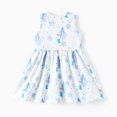 thumbnail image 5 of Disney Frozen Girls Dresses Elsa 2 Pack Graphic Ruffled Sleeveless Flower Summer Halloween Costume Dress Kids 5-6Y, 5 of 11
