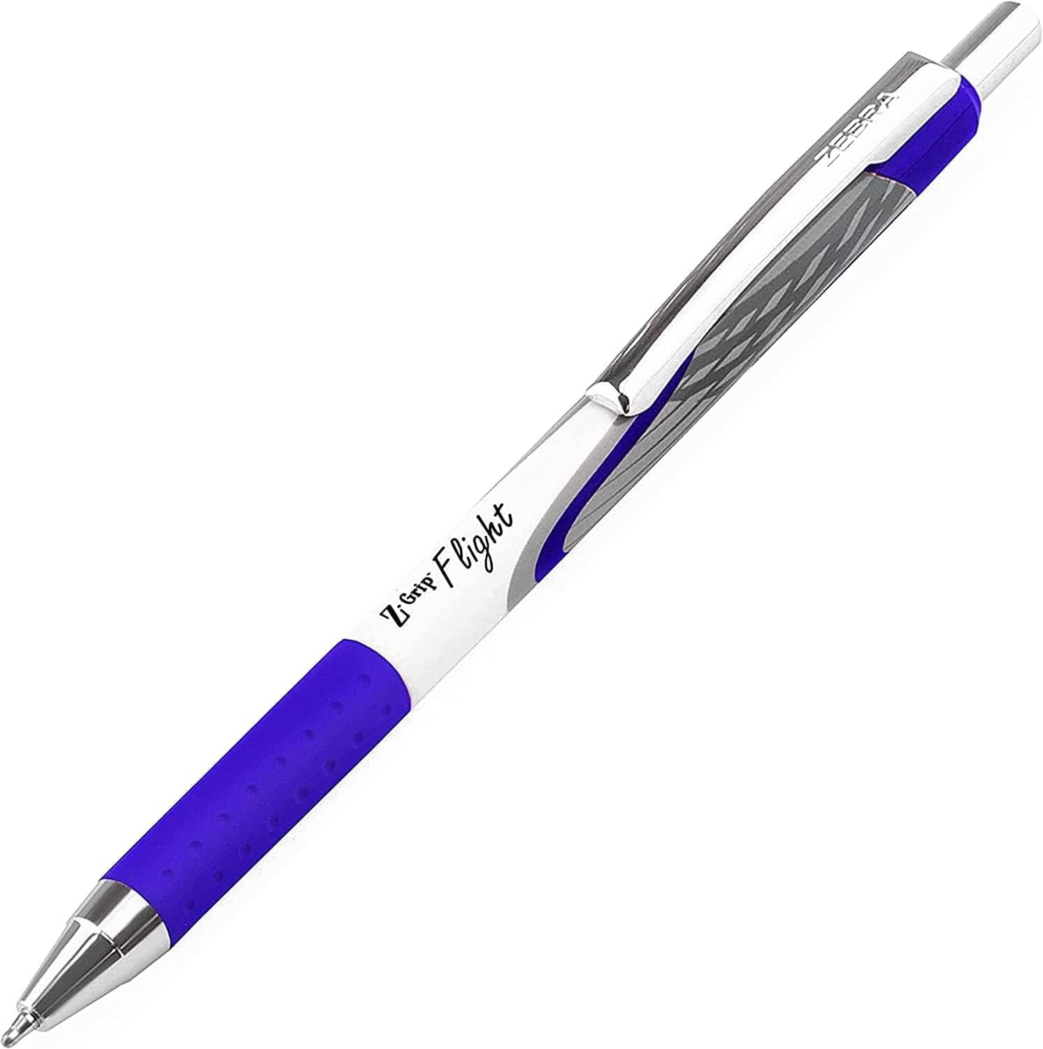 Zebra Classic Z-Grip Flight Ballpoint Pens - 1.2mm - Blue Ink - Pack of 20