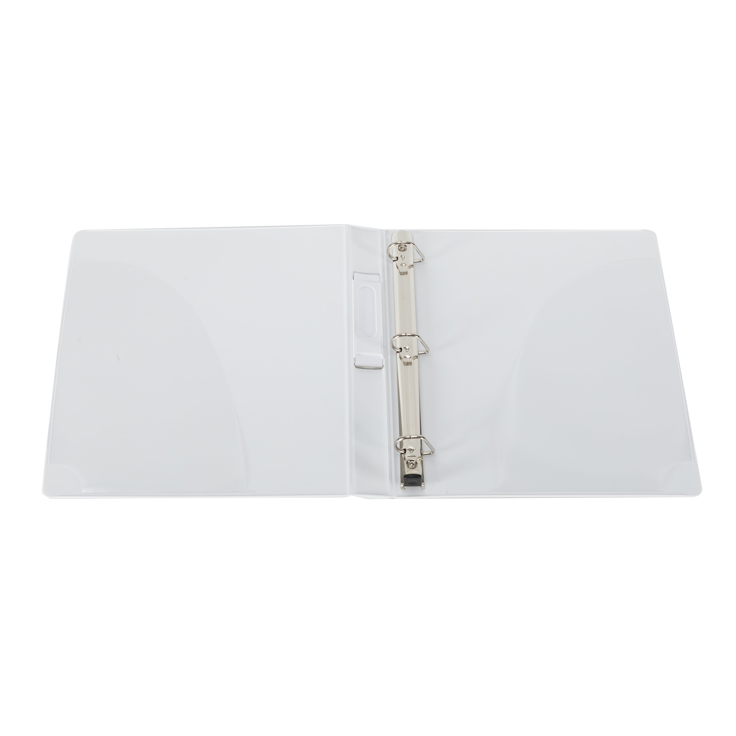 Exceed 3-Ring Heavy Duty Binder, 1 inch, White, Slant D-Ring