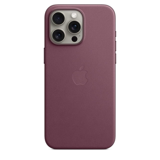 Funda para teléfono Apple iPhone 15 Pro Max FineWoven con MagSafe