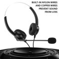 thumbnail image 4 of USB Headset With Microphone Noise Cancelling & Audio Controls  Wideband Computer Headphones For Business PC Laptop, 4 of 10