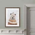 thumbnail image 4 of Wexford Home Fair Isle Bear II-Framed Print - Espresso - 16X22, 4 of 4