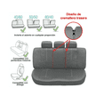 thumbnail image 3 of Funda De Asiento Cuero Coche Universal color gris, 3 of 4