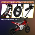 thumbnail image 4 of Kerry Yoo C11 36V Electric Dirt Bike for Kids 8-14, 350W Ride on Motorcycle, Electric Motorbike Teens,16 mph, High/Low Speeds-Red, 4 of 6