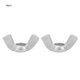 thumbnail image 1 of 20 piezas accesorios de sujeción de tuerca de mariposa galvanizada de acero con bajo contenido de carbono M12, 1 of 8