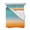 Orange Green, variant on Quilts Twin Size Bedding Set, Orange Teal Ombre Lightweight Quilted Comforter, Gradient Abstract Modern Art Soft Reversible Bedspread Coverlet with Pillow Covers for All Season, 68" x 86"