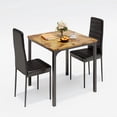 thumbnail image 7 of Aiho 3 Pieces Dining Table Set for 2 - Retro, 7 of 7