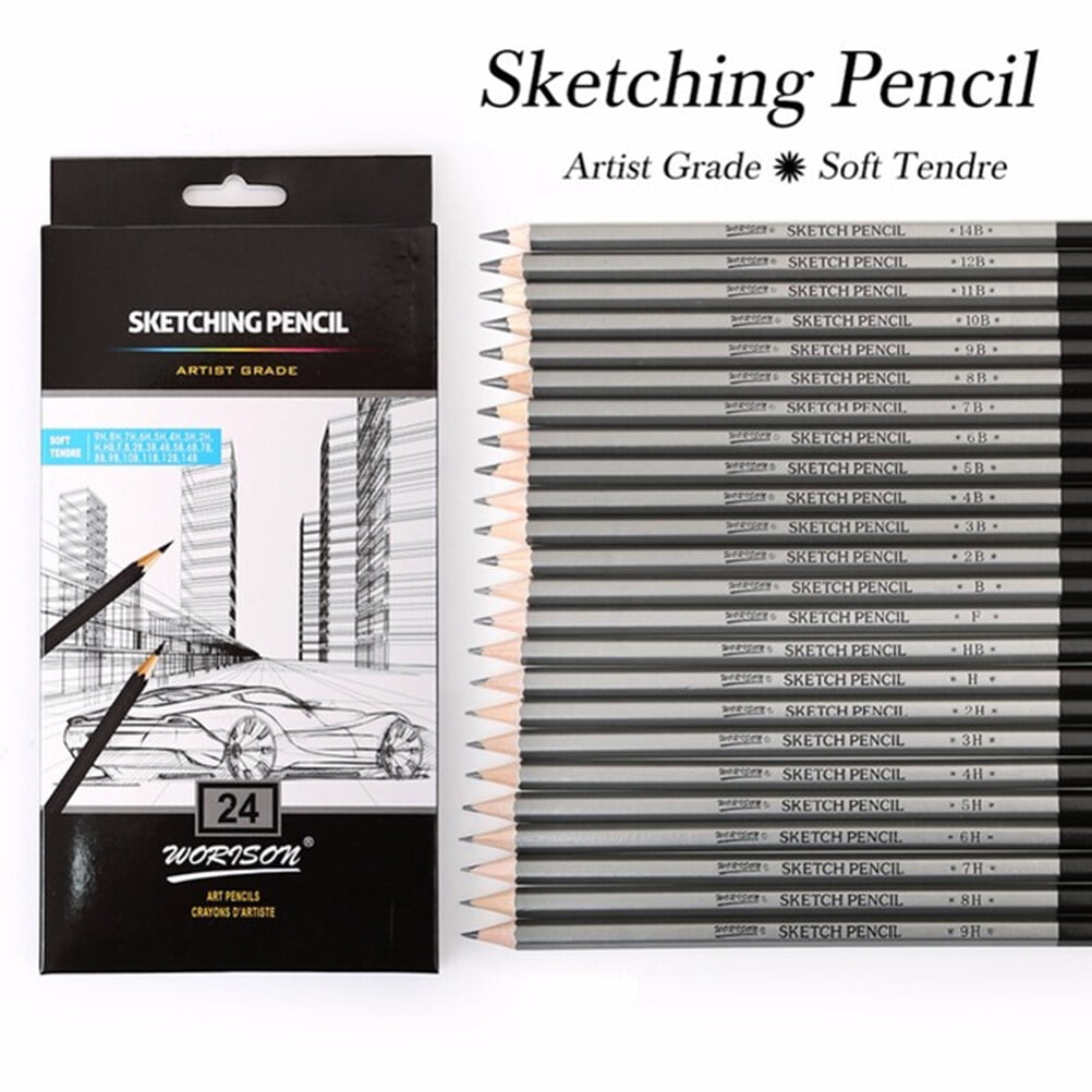 Daler-Rowney Simply Pencil Artist Sketching Set, 13 Pieces