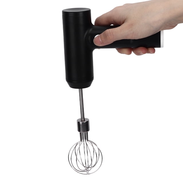 Electric Hand Mixer 2000mah Lithium Battery 4 Modes Curved Edges USB Charging 304 Stainless Steel Hand Mixer