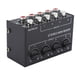 thumbnail image 2 of CX400 Mini mezclador estéreo pasivo Mini mezclador estéreo portátil de 4 canales para reproductor de CD Unidad de cinta Computadora Teléfono móvil Tableta Negro, 2 of 5