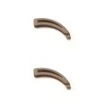 thumbnail image 1 of Qarigey Pinza de plátano mate para el pelo, horquilla para cola de caballo, portátil, color negro Café Ligero 2piezas, 1 of 6