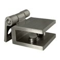 thumbnail image 6 of CRL EH73 Brushed Nickel Small Set Screw Hinge for 1/4" to 5/16" Glass - pack of 2, 6 of 9