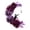 Purple, variant on Thick Memory Foam Chair Cushion - 13.8x9.5 Inch Rectangle Seat Pad with Washable Cover & Secure Ties - For Stools, Sofas, Recliners and Hard Surfaces