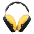Yellow Baby Ear Protection Noise Cancelling Earmuff Efficient Foldable