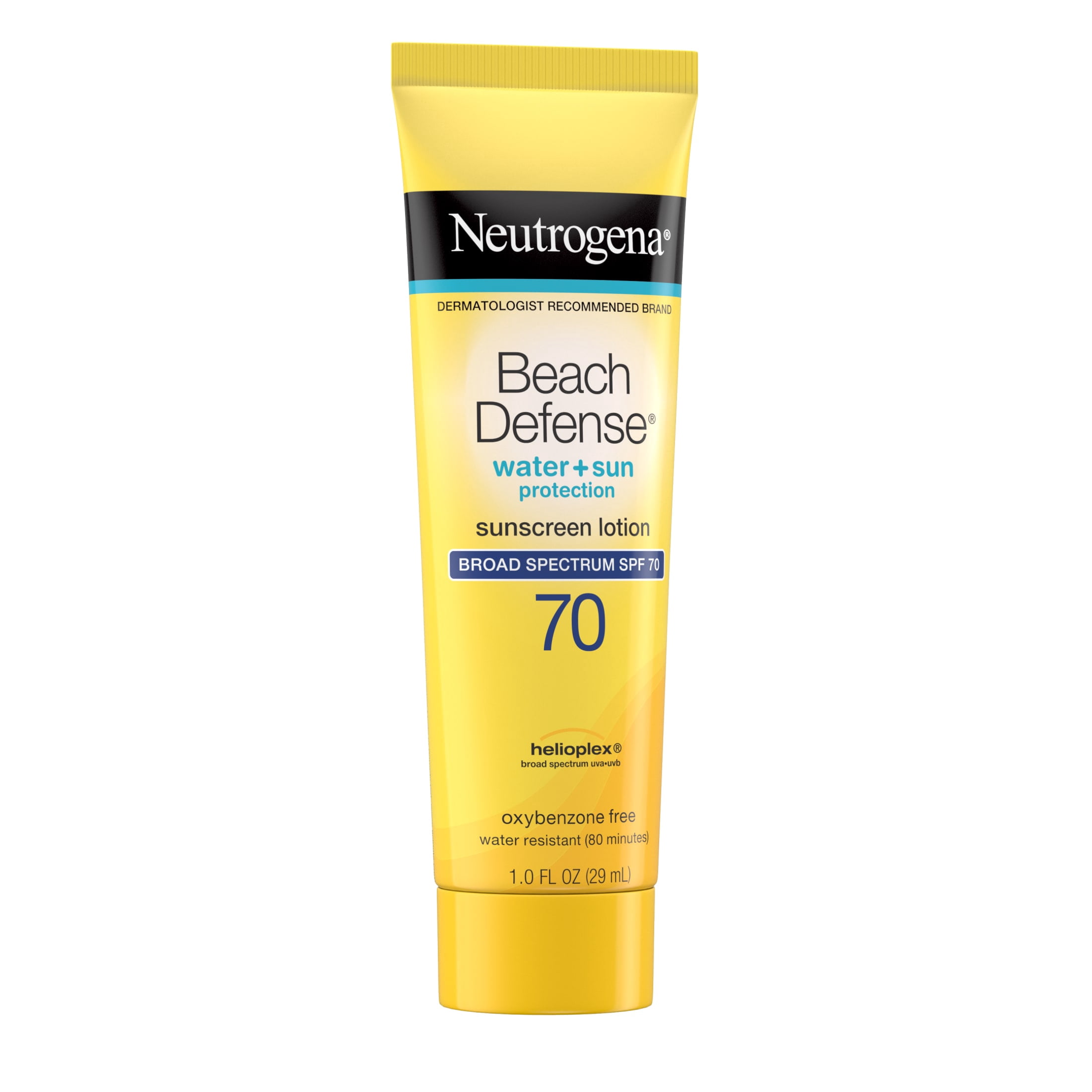 Neutrogena Beach Defense Body Sunscreen Lotion with SPF 70, 1 oz