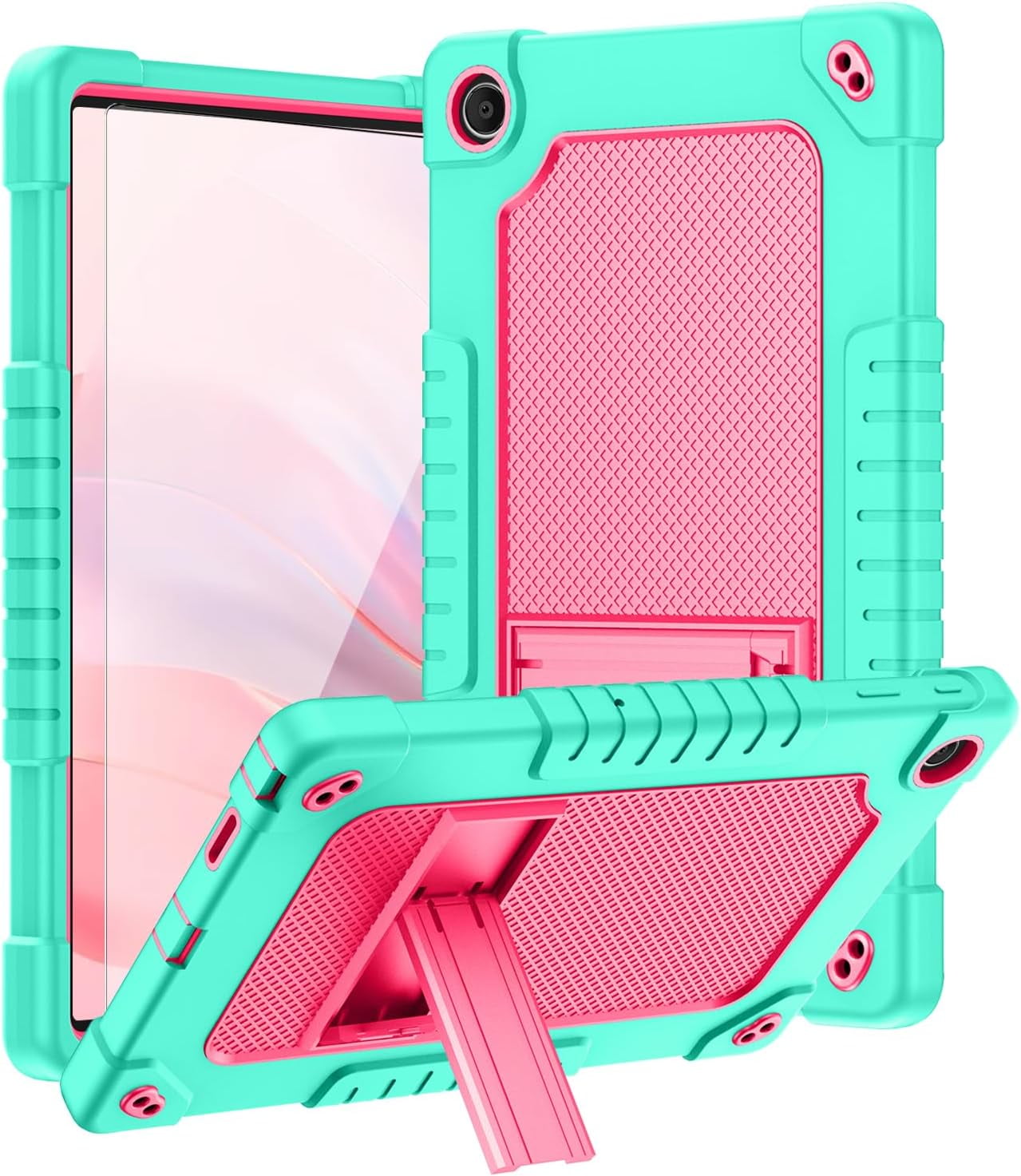 Onn 11 Tablet Pro Case with Tempered Glass Screen Protector SOATUTO