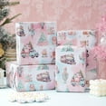thumbnail image 2 of Nutcracker Christmas Wrapping Paper Sweet Pastel Nutcracker Scene with Trees, Train Angels 23x58 Inch Xmas Gift Wrap, 4 Folded Sheets for Boys Girls Adults, 2 of 8