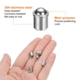thumbnail image 4 of Uxcell 10 Pcs Ressort à Bille 6x7mm 20N Acier Inoxydable Petit Piston à Bille, 4 of 5