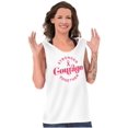 thumbnail image 5 of Breast Cancer Stronger & Courage Tank Top Tee Shirt Women Brisco Brands S, 5 of 6