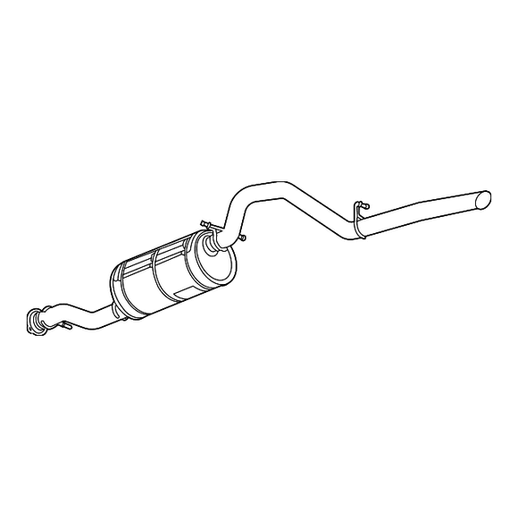 Chevrolet Silverado 2500 Hd Exhaust Muffler